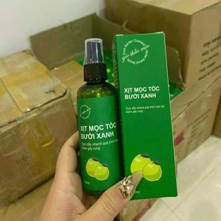 Xịt mọc tóc bưởi Xanh Góc Thảo Mộc 100ml