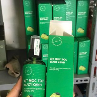 Xịt mọc tóc bưởi Xanh Góc Thảo Mộc 100ml