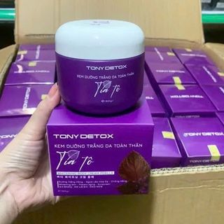 Kem Body Tía Tô tony Detox Dưỡng Trắng Da 180g