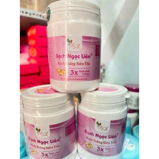 Kích Trắng siêu Tốc Bạch Ngọc Liên 3X Hồng 200g