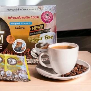 Hộp 10 gói cà phê sữa Giảm cân IDOL SLIM COFFEE Thái lan
