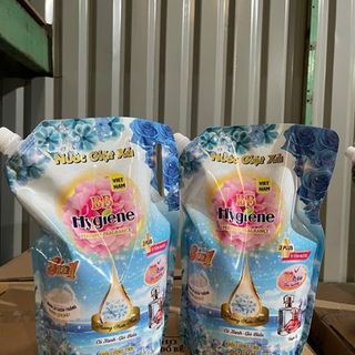 Nước Giặt Xả BB Hygiene 2,2kg Túi Màu Xanh (Thùng 8 Túi)