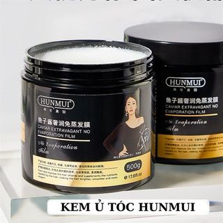 Ủ tóc Hunmui trứng cá tầm chống xơ rối, giảm gãy rụng, làm mềm tóc 500ml