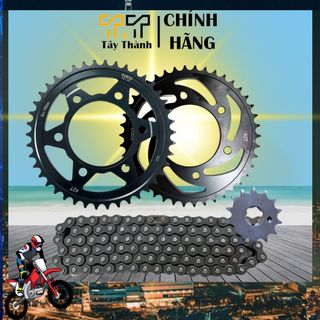 Nhông sên dĩa tất cả các dòng xe, thông số chuẩn, sên đen