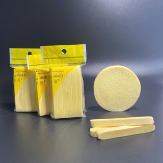 Bông Nở rửa Mặt bọt biển Chivey - 12 miếng