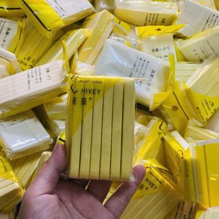 Bông Nở rửa Mặt bọt biển Chivey - 12 miếng