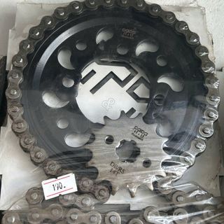 Nhông sên dĩa tất cả các dòng xe, thông số chuẩn, sên đen