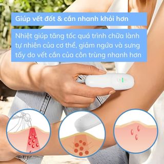 Máy trị côn trùng cắn giảm nhanh sưng, ngứa do côn trùng đốt, muỗi cắn