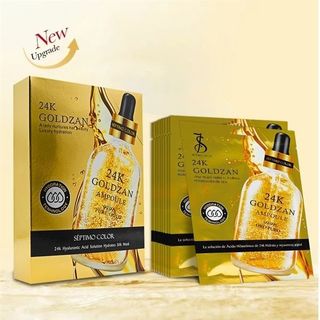 Hộp 10 Miếng Mặt nạ lụa 24k Goldzan Séptimo Color giá sỉ