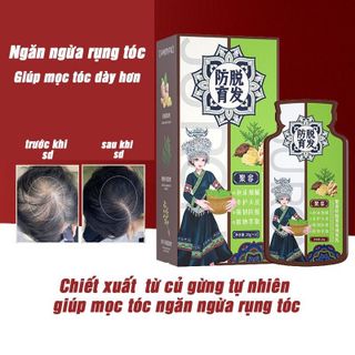 Hộp 10 gói Dầu gội Gừng Jurong