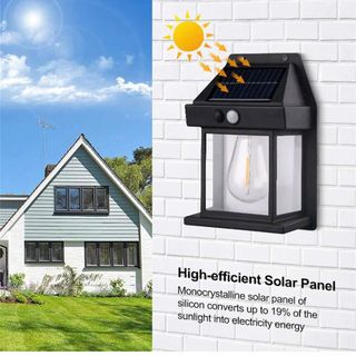 ĐÈN CẢM BIẾN NĂNG LƯỢNG MẶT TRỜI HÌNH NGÔI NHÀ