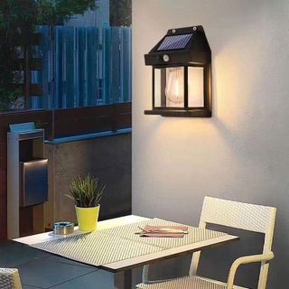 ĐÈN CẢM BIẾN NĂNG LƯỢNG MẶT TRỜI HÌNH NGÔI NHÀ