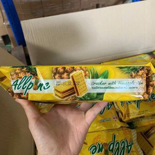 Bánh Quy Mứt Dứa Allpine 192gr (Thùng 24 Gói)