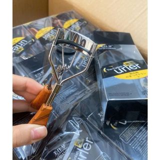 Kẹp Bấm Mi Cán gỗ MEIJIAMENG the Eyelash Urler Gọn Nhẹ Siêu Cong Mi