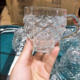 BỘ 6 LY THUY TINH VẢY CÁ DIAMONDS DM294