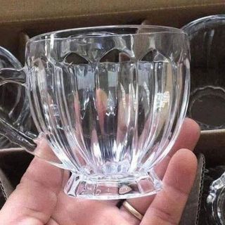 BỘ 6 LY THUY TINH CÓ QUAI DIAMONDS DM293