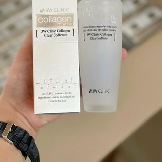 NƯỚC HOA HỒNG 3w CLINIC TRẮNG COLLAGEN WHITE HÀN QUỐC - 150ML