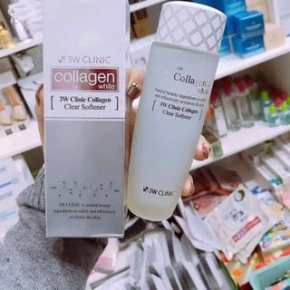 NƯỚC HOA HỒNG 3w CLINIC TRẮNG COLLAGEN WHITE HÀN QUỐC - 150ML