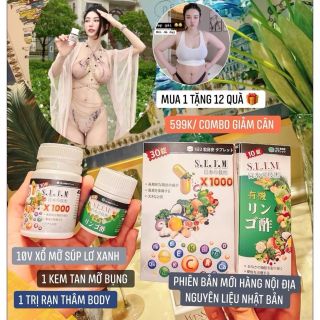 Giảm cân Slim X1000 giảm cân huỷ mỡ