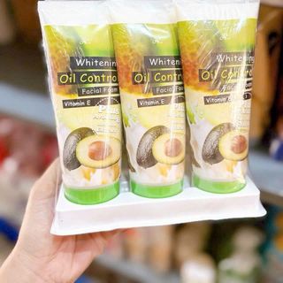 Sữa rửa mặt bơ kiểm soát dầu Aron Whitening Oil Control