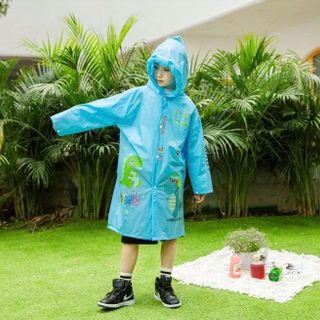ÁO MƯA TRẺ EM CÓ NGĂN ĐỂ BALO