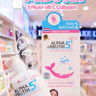 Dưỡng Thể Alpha Arbutin 5 Plus+ VIT C Collagen (500ML).