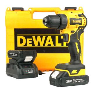 MÁY KHOAN PIN 36V DEWALT 13 LY HỘP VÀNG