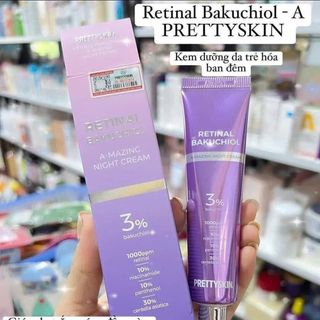 KEM DƯỠNG RETINAL BAKUCHIOL A- MAZING NIGHT CREAM 3%