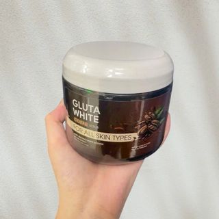 Tẩy Da Chết GLUTA WHITE Coffee Body Polish Cà Phê - Hộp 600gram.