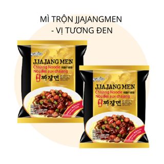 THÙNG 16 GÓI MÌ TRỘN TƯƠNG ĐEN JJANGMEN KORENO PALDO GÓI 200G