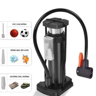 BƠM HƠI XE ĐẠP XE MÁY 1 ỐNG ĐẦU VAN ĐA NĂNG