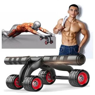 CON LĂN TẬP CƠ BỤNG 4 BÁNH