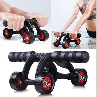 CON LĂN TẬP CƠ BỤNG 4 BÁNH
