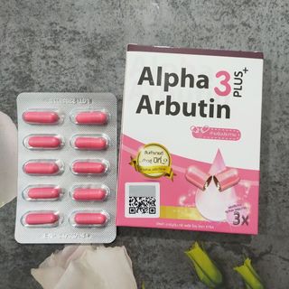 Vỉ 10 Viên Kích Trắng Alpha Arbutin 3 Plus