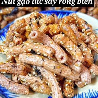 NUI GẠO LỨC SẤY RONG BIỂN – ĂN VẶT GIÒN NGON KHÔNG LO TĂNG CÂN 500G - WINNIE HOUSE