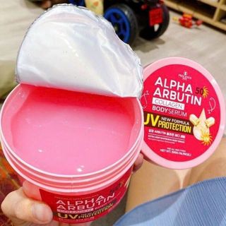 Kem Dưỡng Trắng Da Alpha Arbutin COLLAGEN BODY SERUM 500gr Chính Hãng .