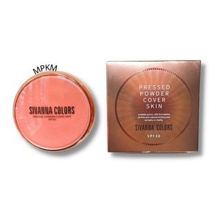 Phấn Phủ Kiềm dầu Sivanna Color Pressed Power Cover Skin