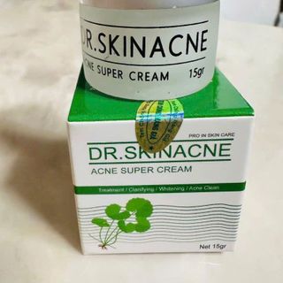Kem Trị Mụn rau má Dr.Skinacne 15gram
