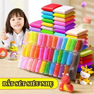Đất Sét Tự Khô Siêu Nhẹ 24 Màu