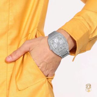 ĐỒNG HỒ NỮ CAO CẤP GUET MẶT HỘT CHỮ NHẬT MÀU BẠC