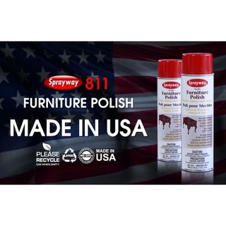 Chai xịt vệ sinh và đánh bóng bảo vệ đồ gỗ Sprayway 811 đến từ Mỹ