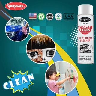 Chai xịt tẩy rửa đa năng Sprayway Crazy Clean 31 made in USA