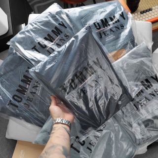 Quần jean nam. Jean Dài Full 6 Colors   Chất jean chính phẩm co giản xịn sò dày dặn fom slim