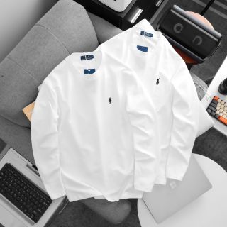 Áo thun dài tay nam. Full phụ kiện hãng- In cao thêu nổi sắc nét  - Chất cotton nhẹ  cao cấp, mịn đẹp
