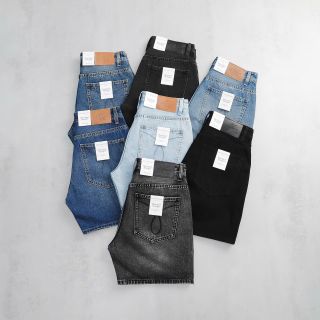Short Jean ( ống Rộng) , chất vải 100% cotton ( vải không co giãn ) , vải 9 phẩm wash mềm mướt.