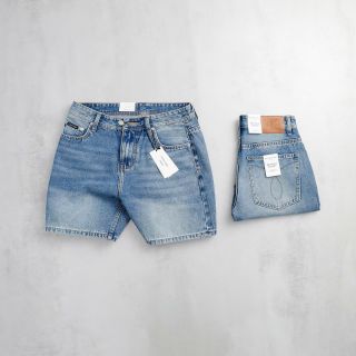 Short Jean ( ống Rộng) , chất vải 100% cotton ( vải không co giãn ) , vải 9 phẩm wash mềm mướt.