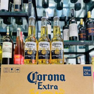 Bia Corona Extra 4,5% - Chai 250ml - Thùng 24 Chai