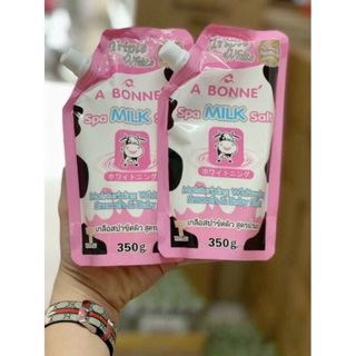 Muối Tẩy Tế Bào Chết Body A Bonne Spa Milk Salt - Dưỡng Ẩm Giúp Da Mịn Màng.