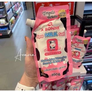 Muối Tẩy Tế Bào Chết Body A Bonne Spa Milk Salt - Dưỡng Ẩm Giúp Da Mịn Màng.