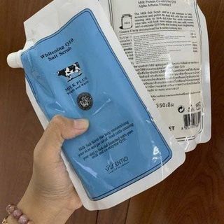 Muối Bò Tẩy tế Bào Chết Whitening Q10.